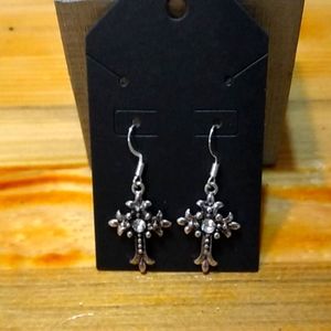 Cross earrings